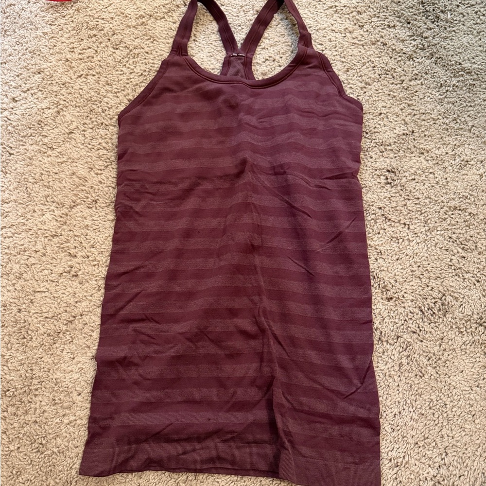 Lulu Lemon Striped Tank Top